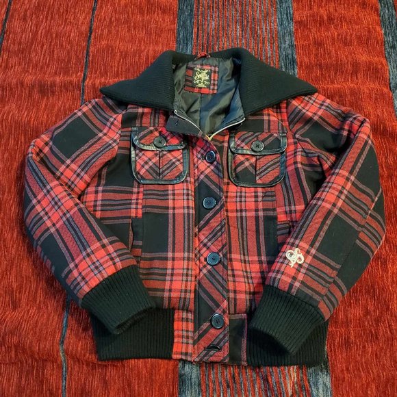 OG South Pole Flannel Coat - Picture 3 of 12